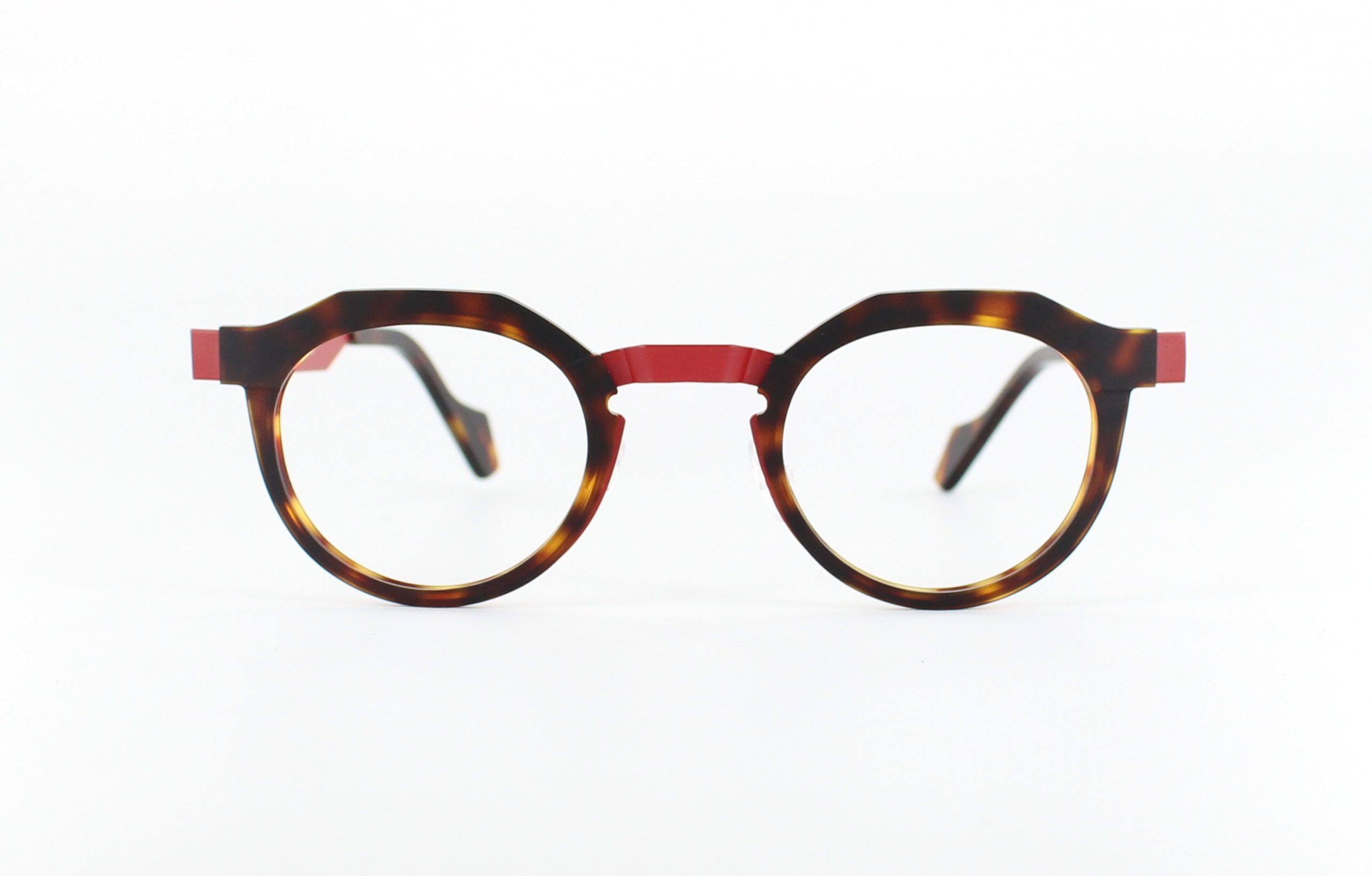 Anne et Valentin orson front bruin met rood