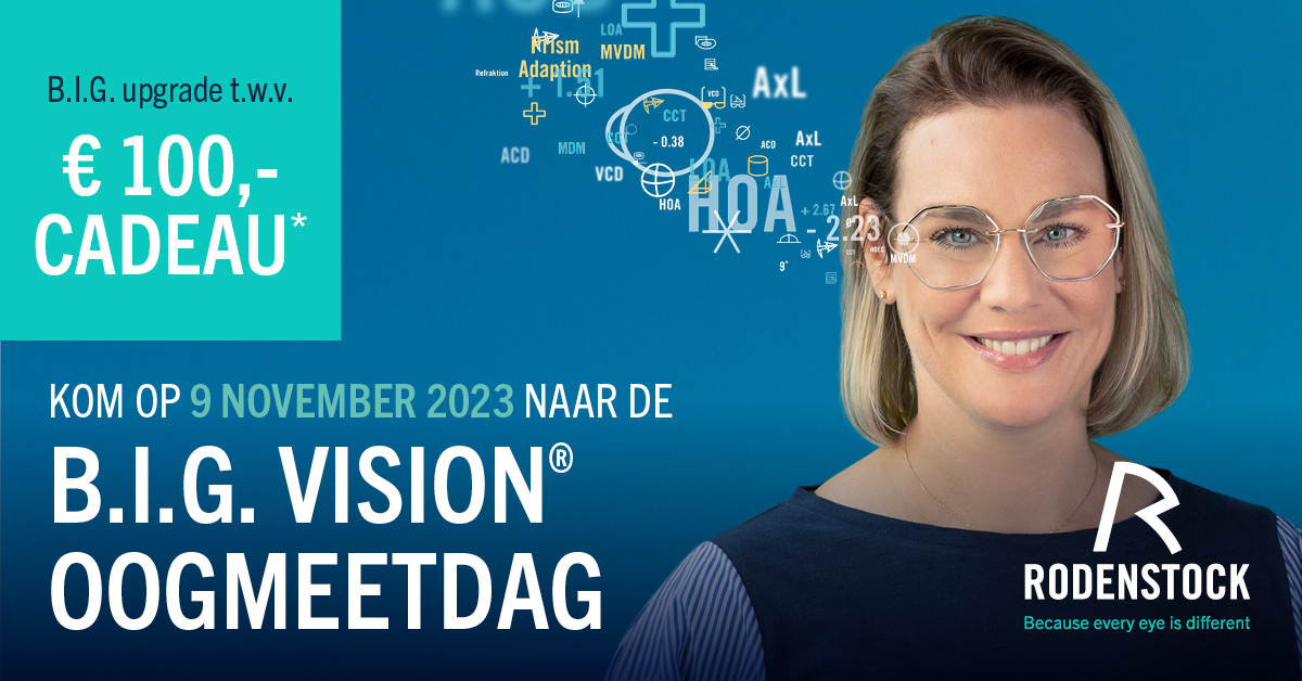 B.I.G. Vision Oogmeetdag